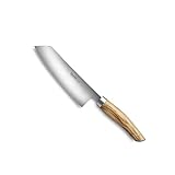 Nesmuk Kochmesser 14 cm Soul Olivenholz - scharfes Messer für engagierte Köche - das handliche Universalmesser in der Küche, (SKO140)
