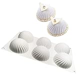 ZOOENIE 3D Silikon-Formen Geräte für die Kuchenverzierung, Mousse-Form, Backwaren, Desserts Form, Kuchenform, für das Cupcake Backen, Seife Backform, Gelee, Pudding, Schokolade (Strudel)