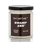 Swamp Ass- Gross Smelly Kerze, stinkt, handgegossen (von einem Idiot) in Indiana