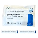 10 Stück Corona Laien Antigentest Schnelltest - Nasen-Selbsttest für zu Hause SARS-CoV-2 einzelverpackt