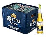 Corona Extra Premium Lager Flaschenbier, MEHRWEG im Kasten, Internationales Lager Bier, 20er Kiste (20 x 0.355 l)