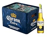 Corona Extra Premium Lager Flaschenbier, MEHRWEG im Kasten, Internationales Lager Bier, 20er Kiste (20 x 0.355 l)