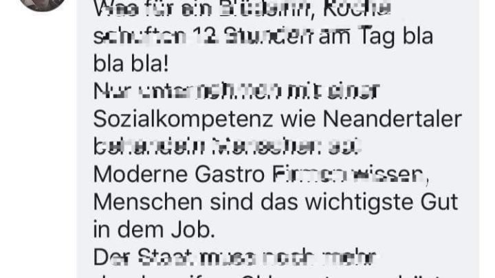 Frank Rosin dementiert jetzt die Aussage von der Bild Zeitung, dass Köche 12 Std am Tag arbeiten. Mehr im Beitrag