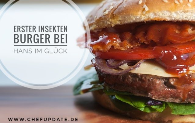 Erster Insekten Burger bei Hans im Glück