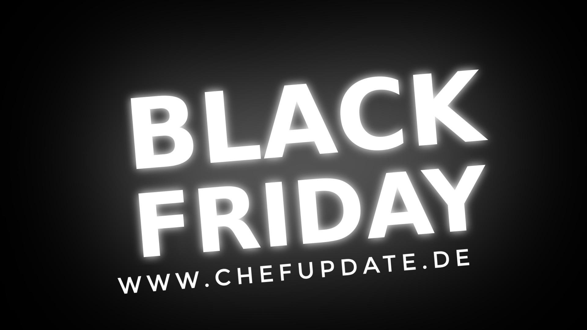 BLACK FRIDAY – Das beste für Köche und Genießer !!!