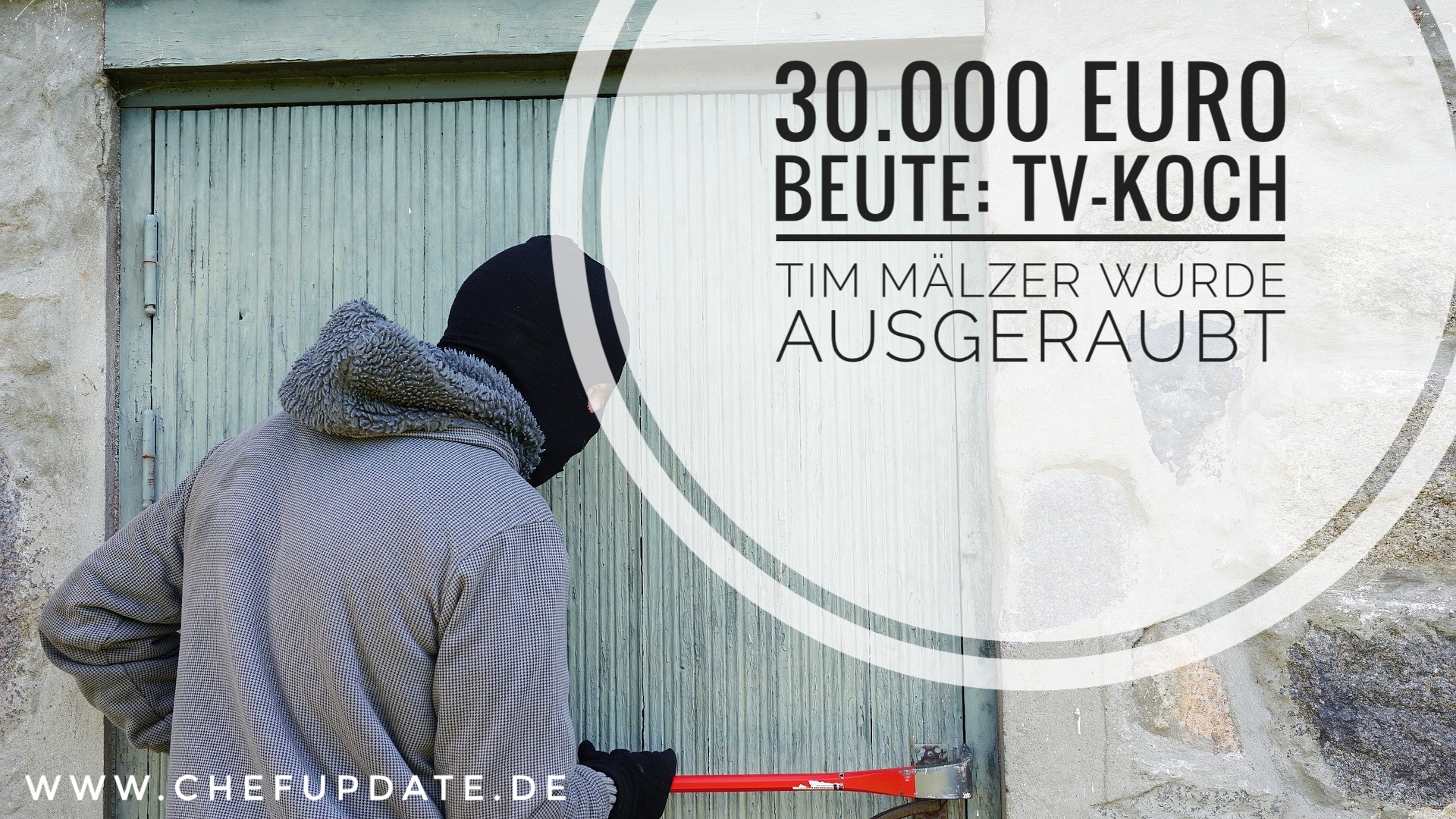 30.000 Euro Beute: TV-Koch Tim Mälzer wurde ausgeraubt