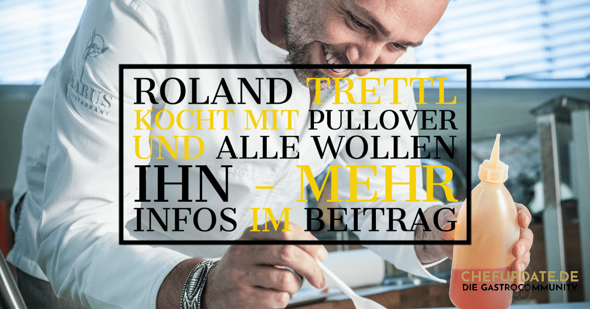 Roland Trettl Pullover Hoodie – Roland Trettl kocht mit Pullover und alle wollen Ihn – Mehr Infos im Beitrag