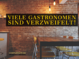 Viele Gastronomen sind verzweifelt!