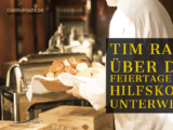 Tim Raue über die Feiertage als Hilfskoch unterwegs